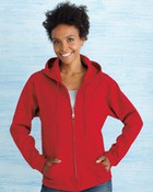 Heavy Blend Women's Full-Zip Hooded Sweatshirt