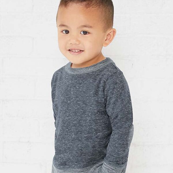 Rabbit Skins Toddler Harborside Mélange French Terry Crew 3379 Toddler Harborside Mélange French Terry Crew Thumbnail