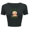 Ladies' Poly-Cotton Crop T-Shirt Thumbnail