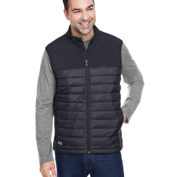 DRI DUCK Men's Summit Puffer Body Softshell Vest 5318 Men's Summit Puffer Body Softshell Vest Thumbnail