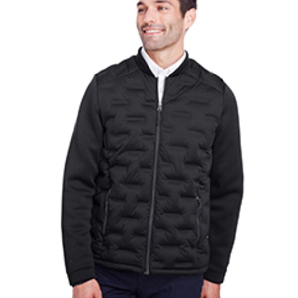 North End Men's Loft Pioneer Hybrid Bomber Jacket NE710 Men's Loft Pioneer Hybrid Bomber Jacket Thumbnail