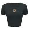 Ladies' Poly-Cotton Crop T-Shirt Thumbnail