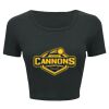 Ladies' Poly-Cotton Crop T-Shirt Thumbnail