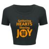 Ladies' Poly-Cotton Crop T-Shirt Thumbnail