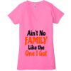 Ladies' Jersey Short-Sleeve Deep V-Neck T-Shirt Thumbnail