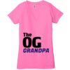 Ladies' Jersey Short-Sleeve Deep V-Neck T-Shirt Thumbnail